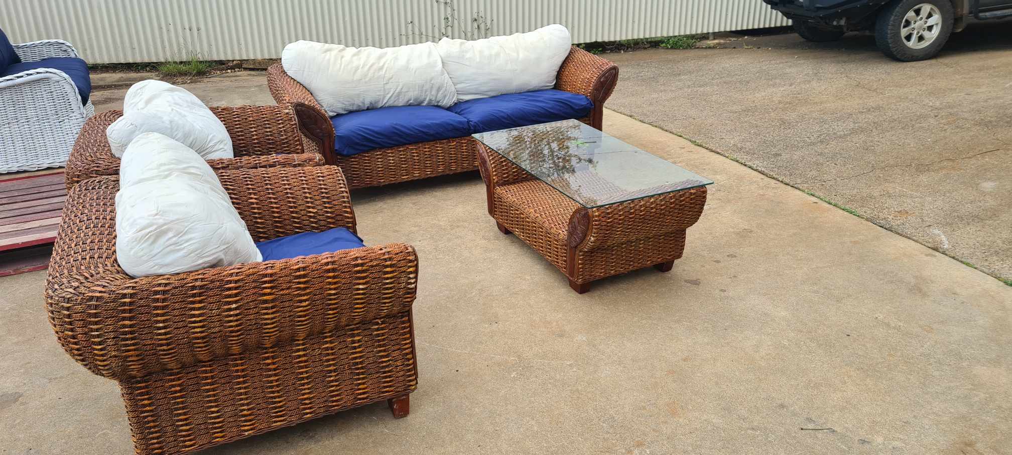 Balinese Outdoor Lounge Set Tablelands Event Hire