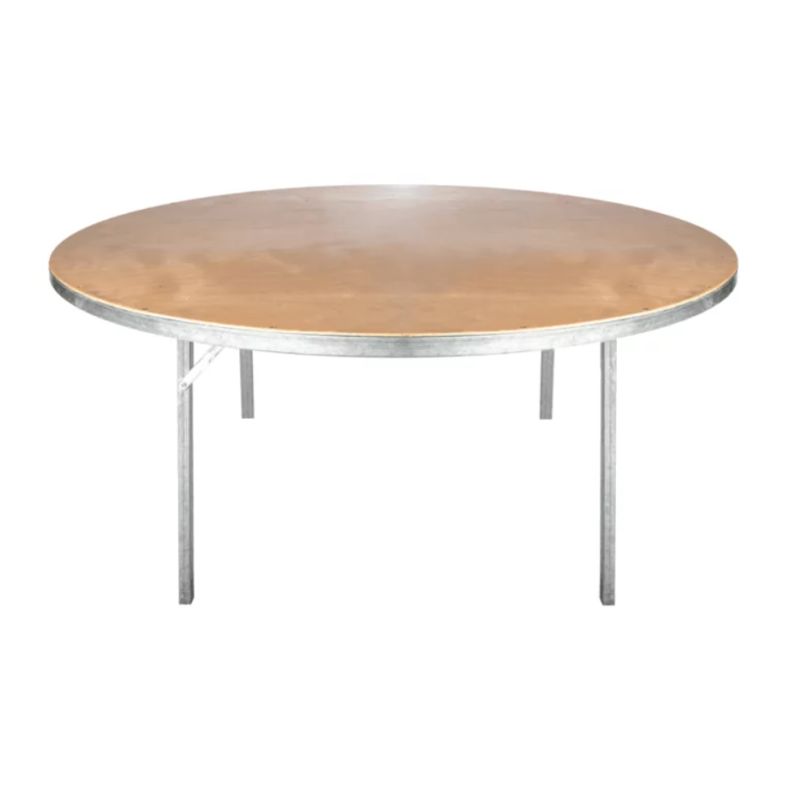 <span class="jp_product_title">Table - Round Lge  (1.8m) Folding - Seats 10  Wooden</span>